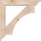 Ekena Millwork Westlake Traditional Smooth Bracket w/ Offset Brace, Douglas Fir, 7 1/2"W x 44"D x 44"H BKT0806X44X44WTL01SDF - alternate 4
